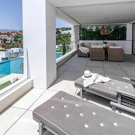 Cah - Large Terrace Indoor Pool And Gym Apartman Marbella