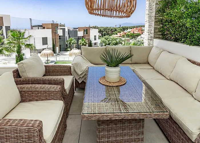 Cah - Large Terrace Indoor Pool And Gym Apartment Marbella